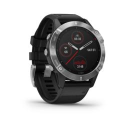 Orologio gps FENIX 6 silver-nero