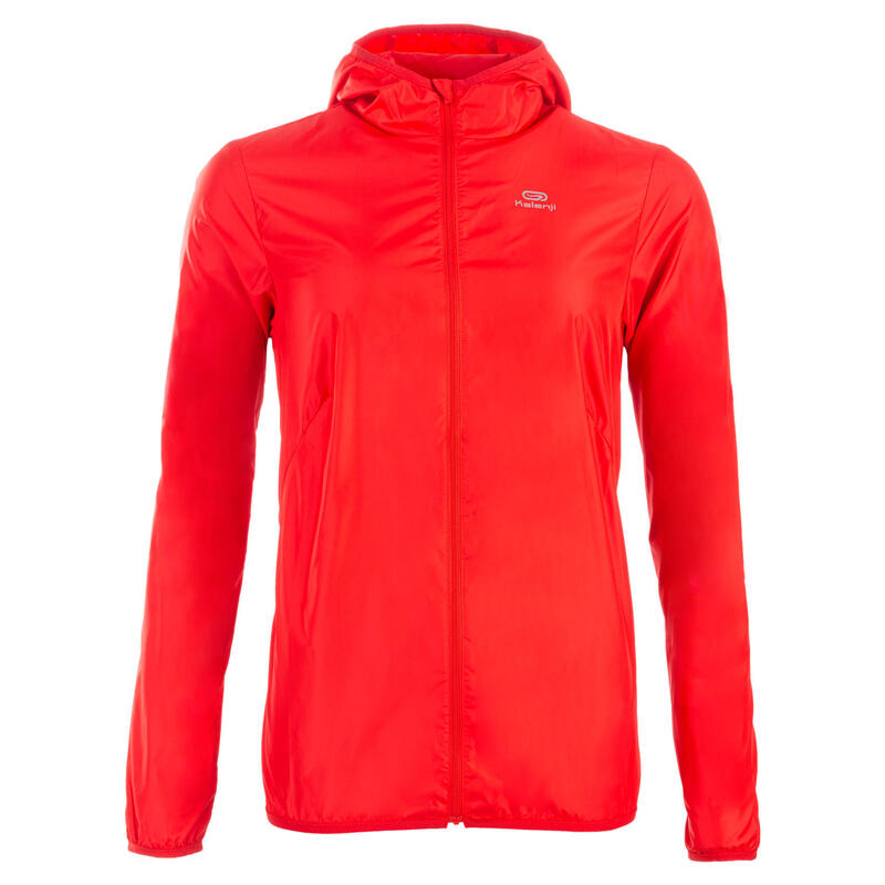 Coupe vent Athlétisme club rouge personnalisable femme