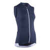 Women's Sleeveless Cycling Jersey RCR - Navy