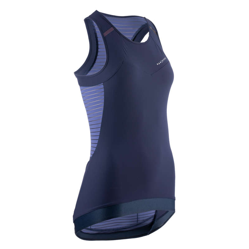 WOMEN WARM WEATHER ROAD APPAREL Clothing - Women's Cycling Tank Top 900 VAN RYSEL - By Sport
