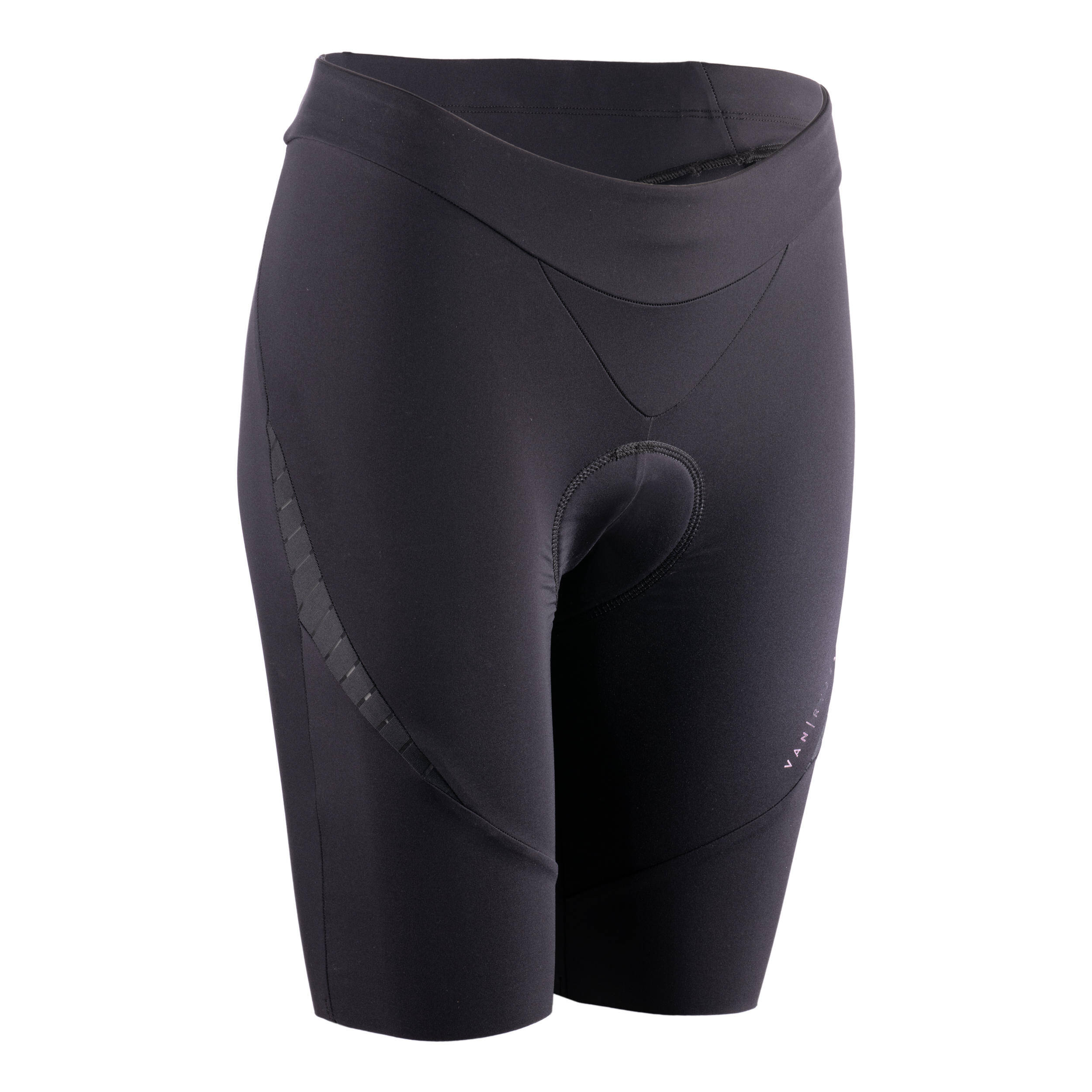 Women Cycling Padded Shorts Bibless TRIBAN - Black -  5