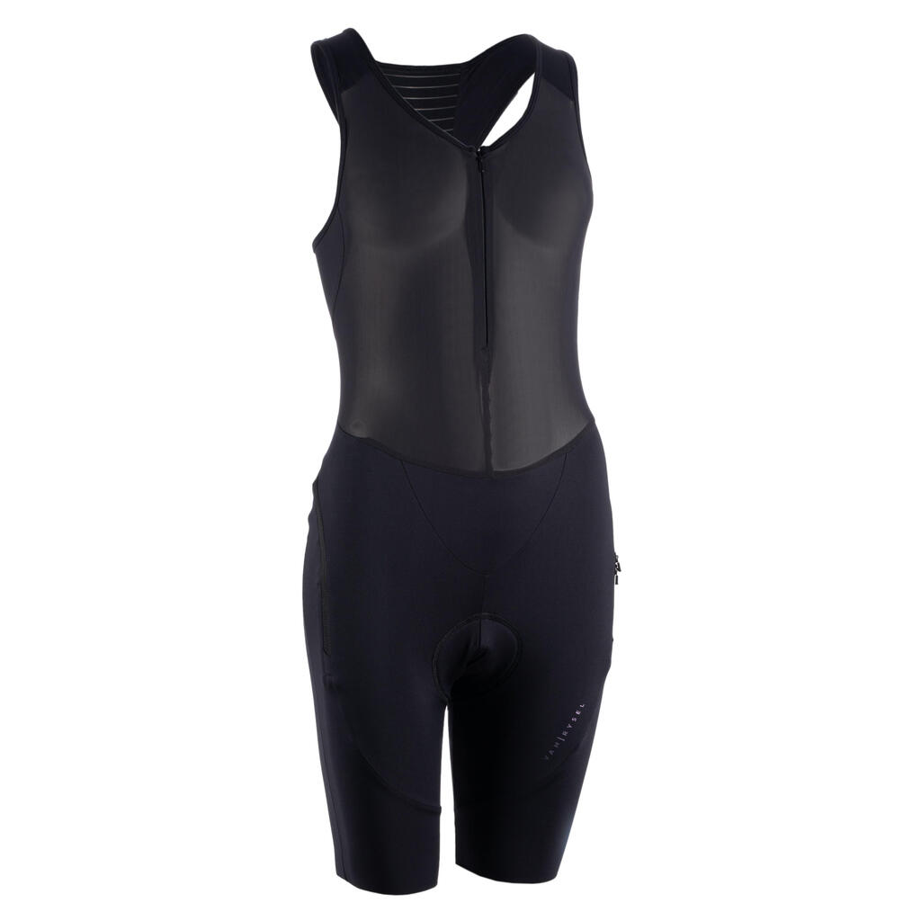 Licras de Ciclismo para Mujer Tirantes Quick-zip