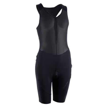 Women's Quick-Zip Sport Cycling Bib Shorts