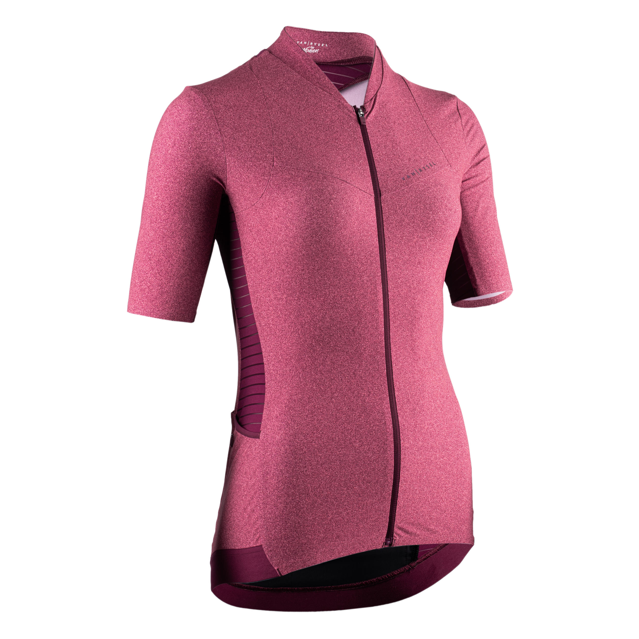 VAN RYSEL Women's Short-Sleeved Cycling Jersey RCR - Pink