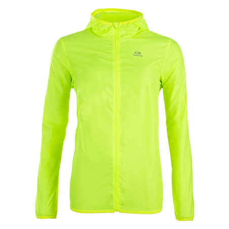 Women's Athletics Club Personalisable Windbreaker - Neon Yellow