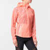 LIGHT WOMEN'S SHOWERPROOF JACKET - CORAL