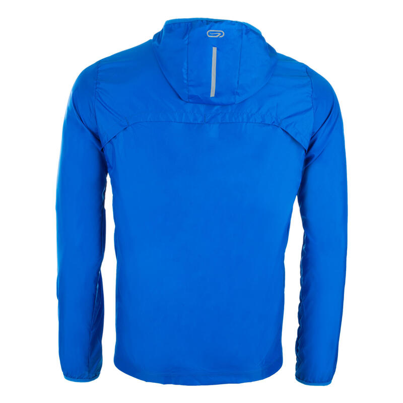 Jachetă Personalizabilă protecție vânt Atletism Albastru Bărbați
