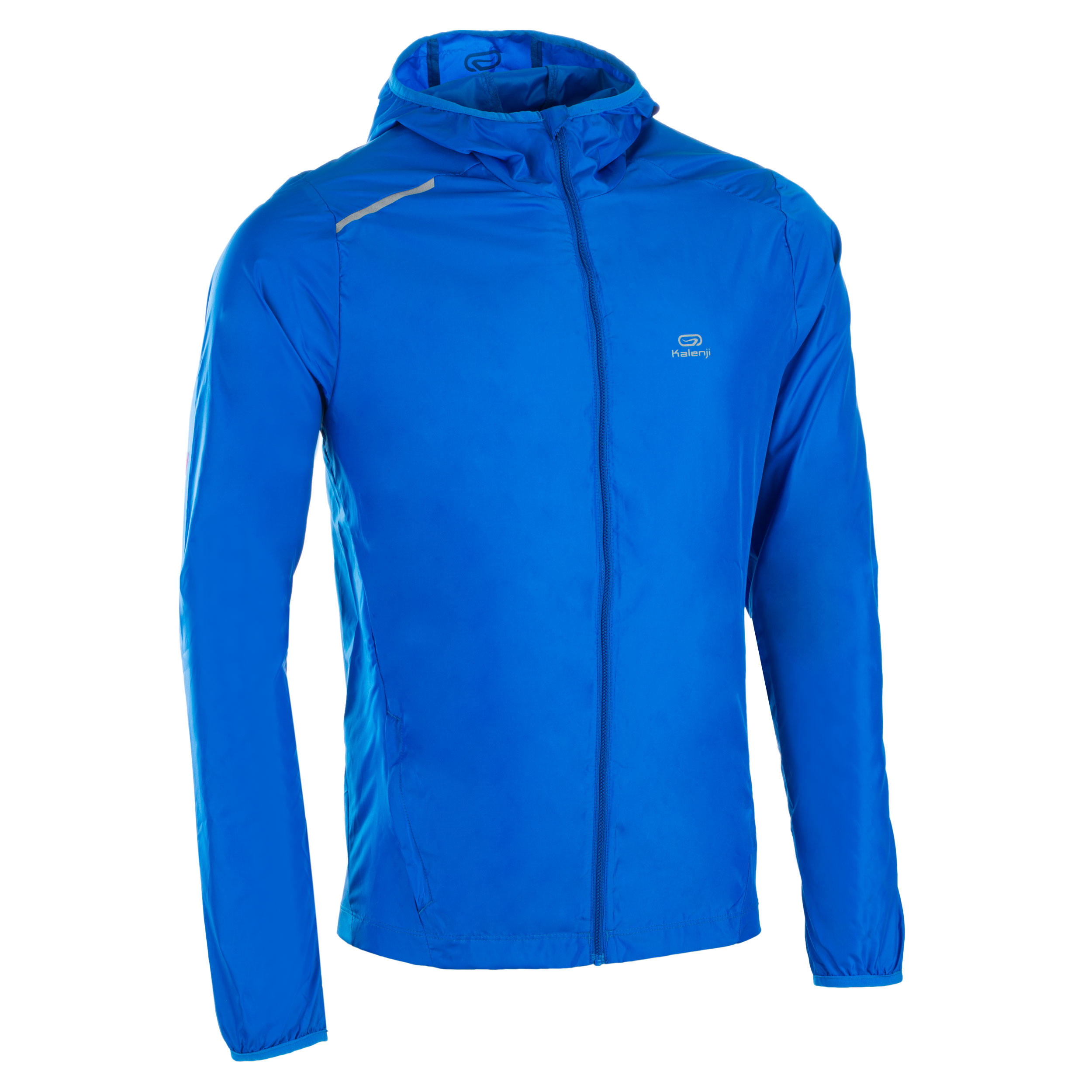 Jachetă Personalizabilă protecție vânt Atletism Albastru Bărbați