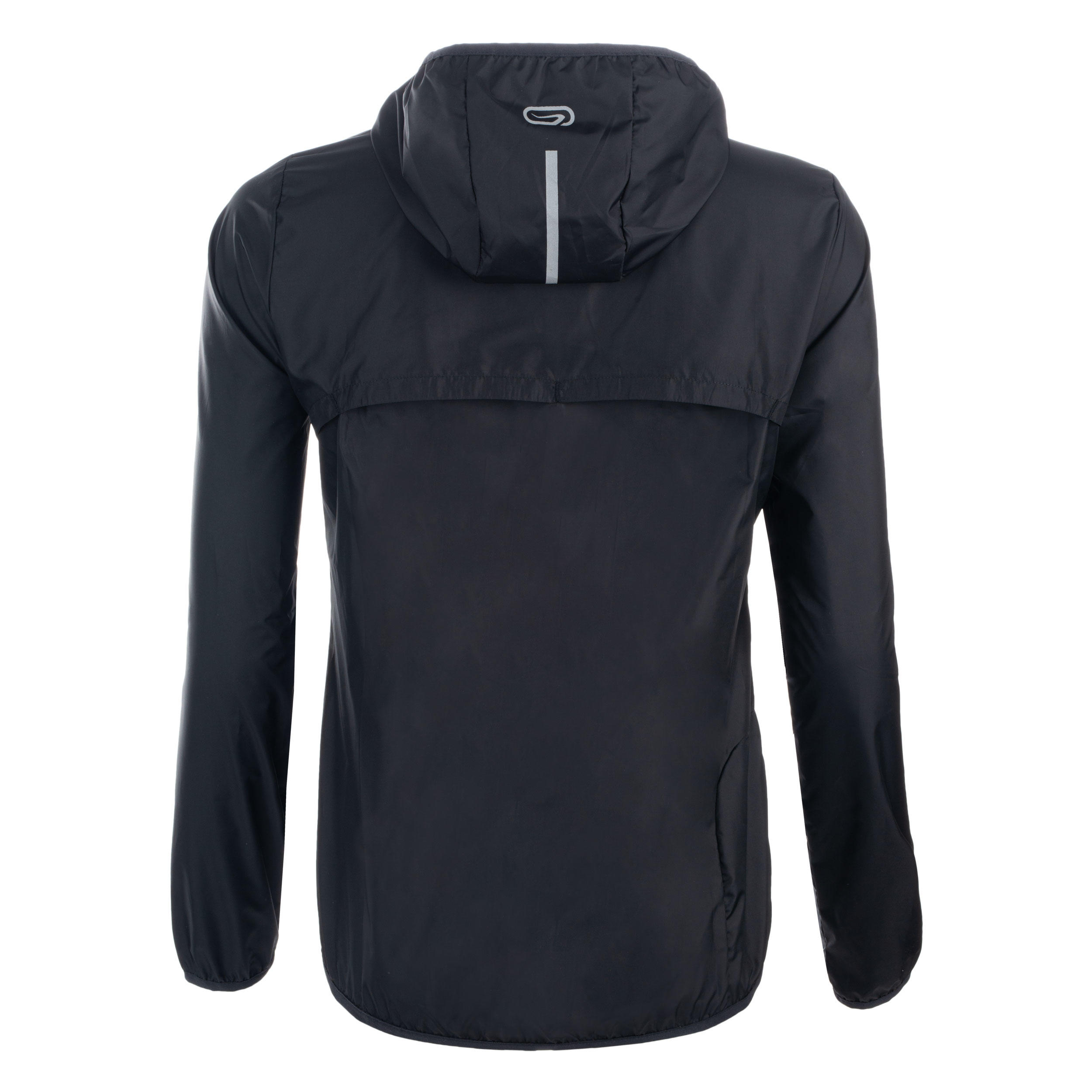Windjacke Leichtathletik Club personalisierbar Damen schwarz 4/4