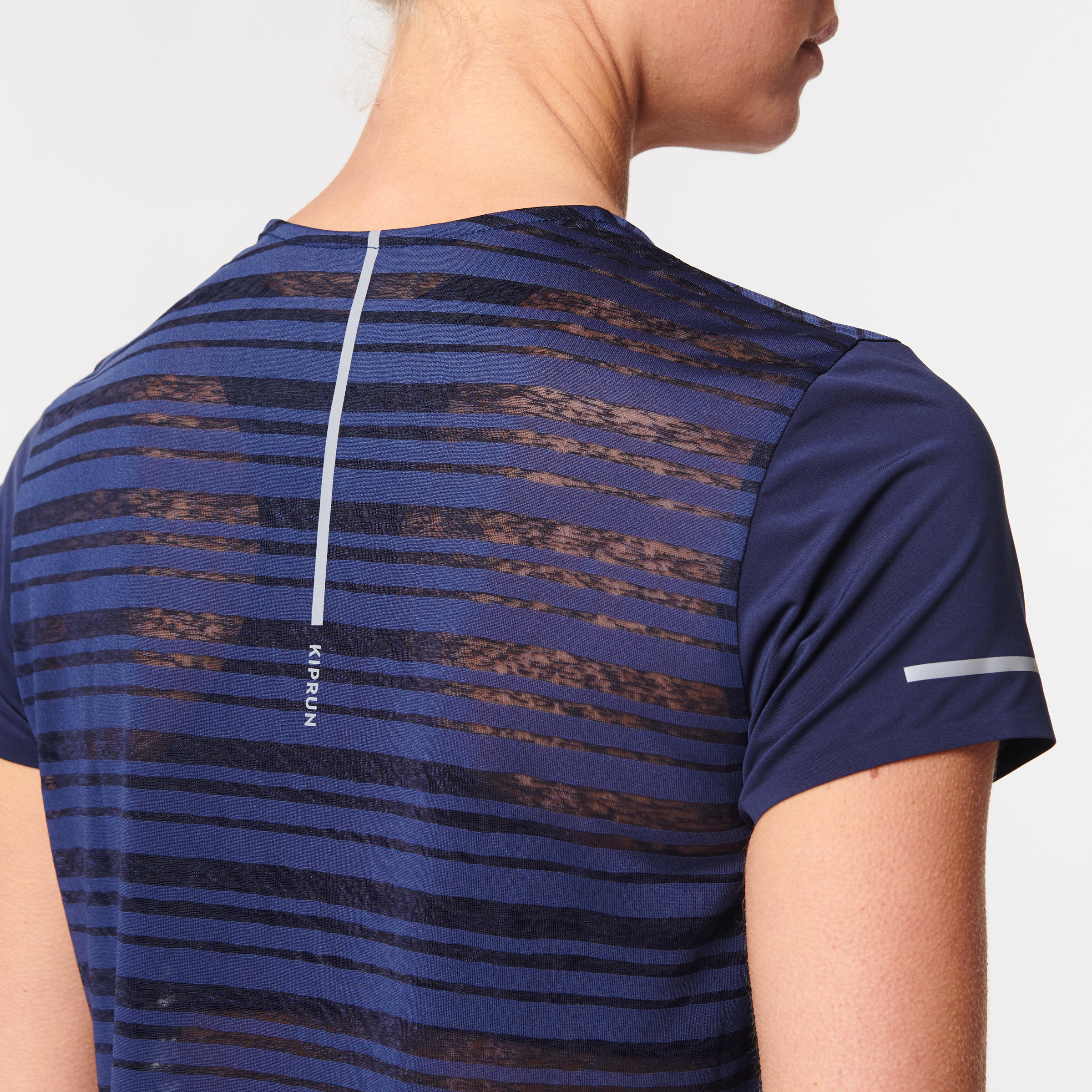 KIPRUN LIGHT BREATHABLE WOMEN'S RUNNING T-SHIRT - BLUE 3/7