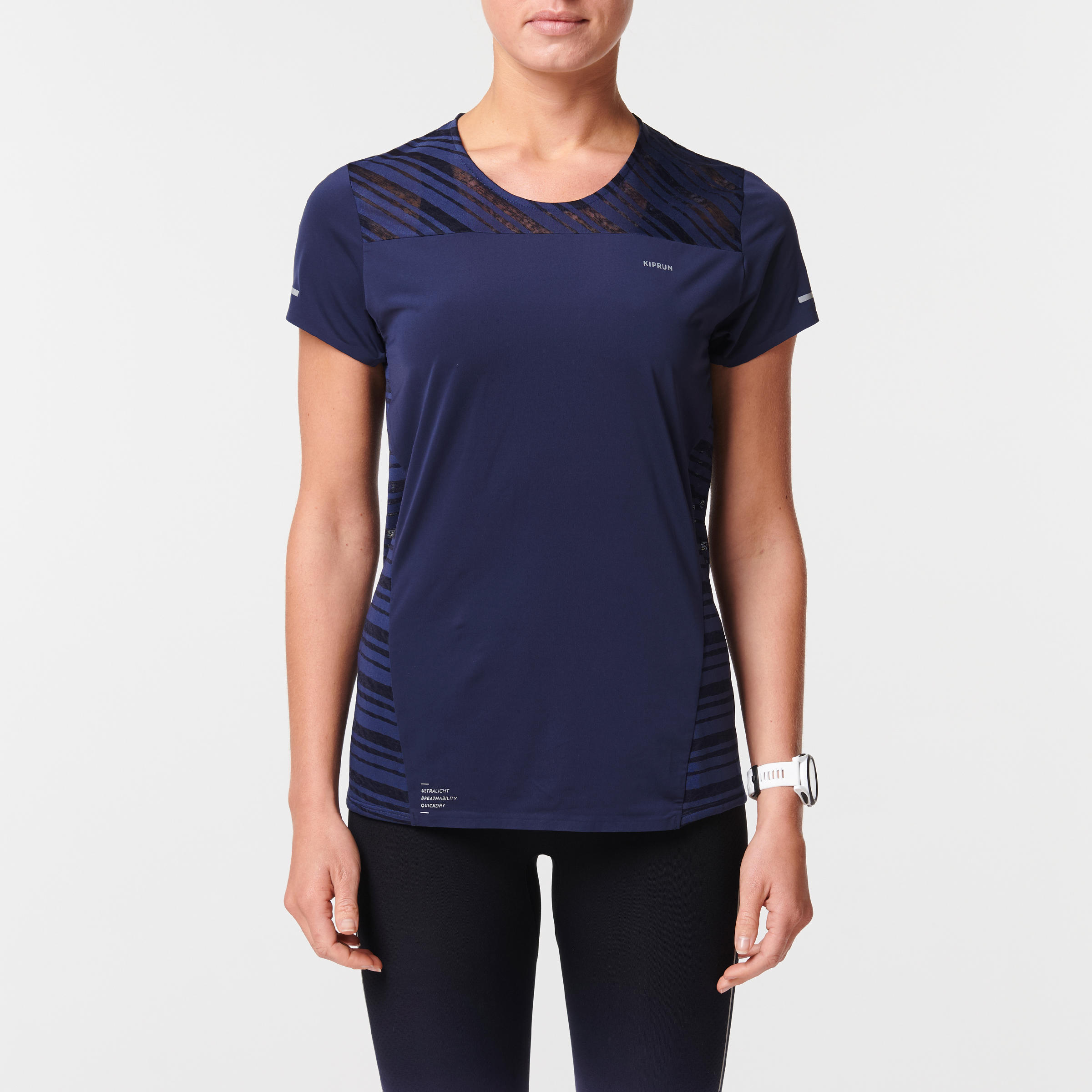 KIPRUN LIGHT BREATHABLE WOMEN'S RUNNING T-SHIRT - BLUE 5/7