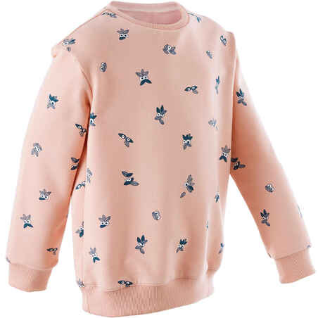 Kids' Baby Gym Sweatshirt Decat'oons - Pink Print