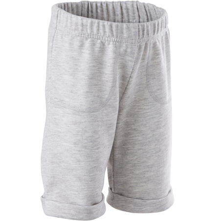 Short Baby Gym 500 Gris