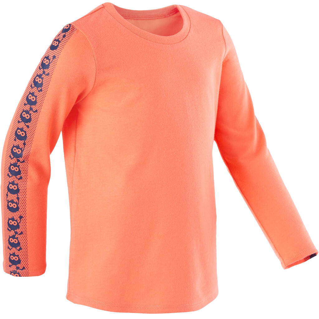 Langarmshirt Babyturnen orange