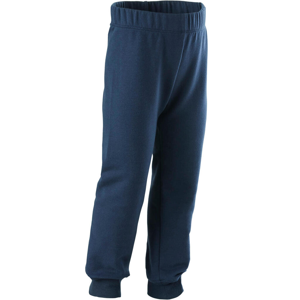 Pantalon bébé regular - Basique Bleu Marine