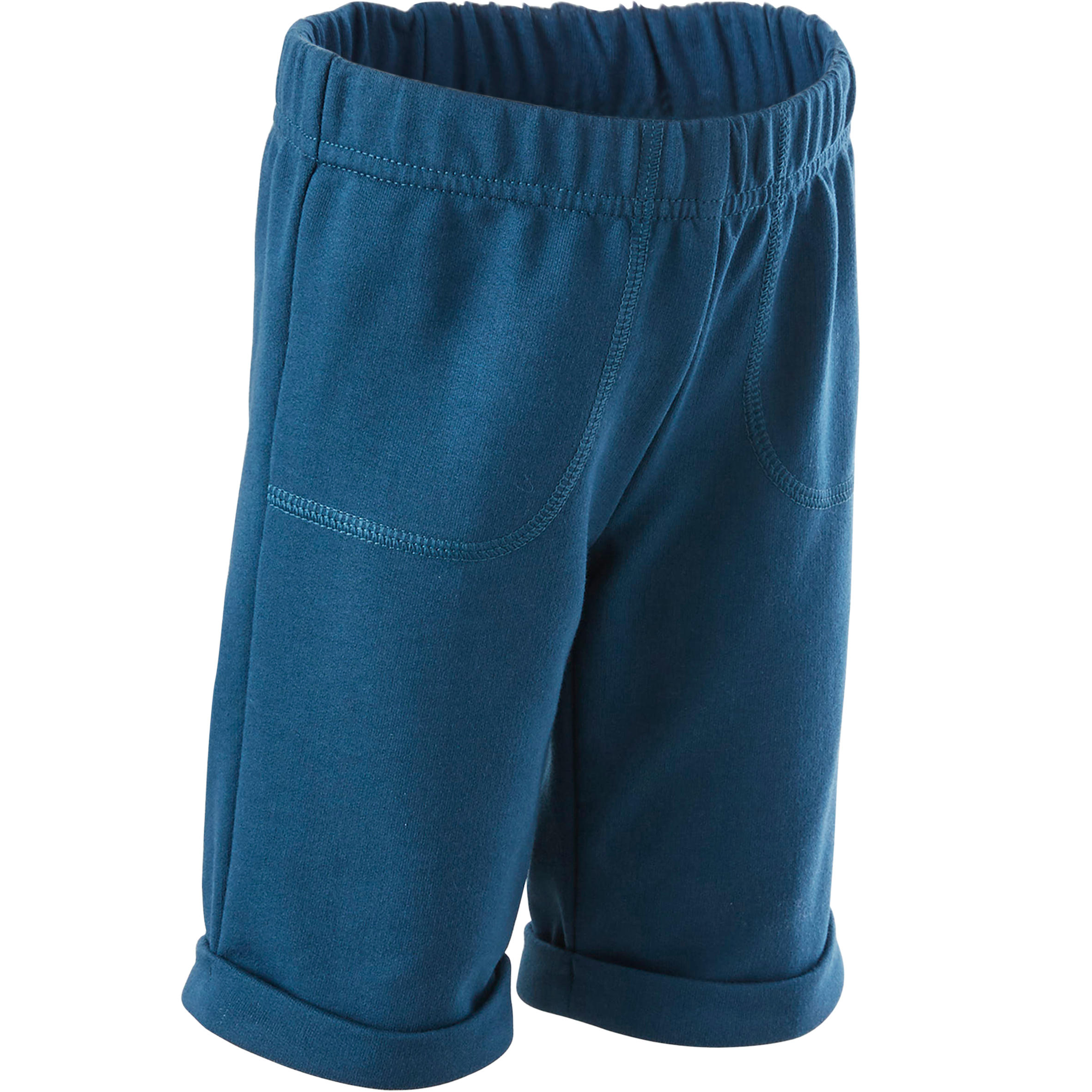 

Baby Gym Shorts 500 - Petrol Blue -  By DOMYOS | Decathlon