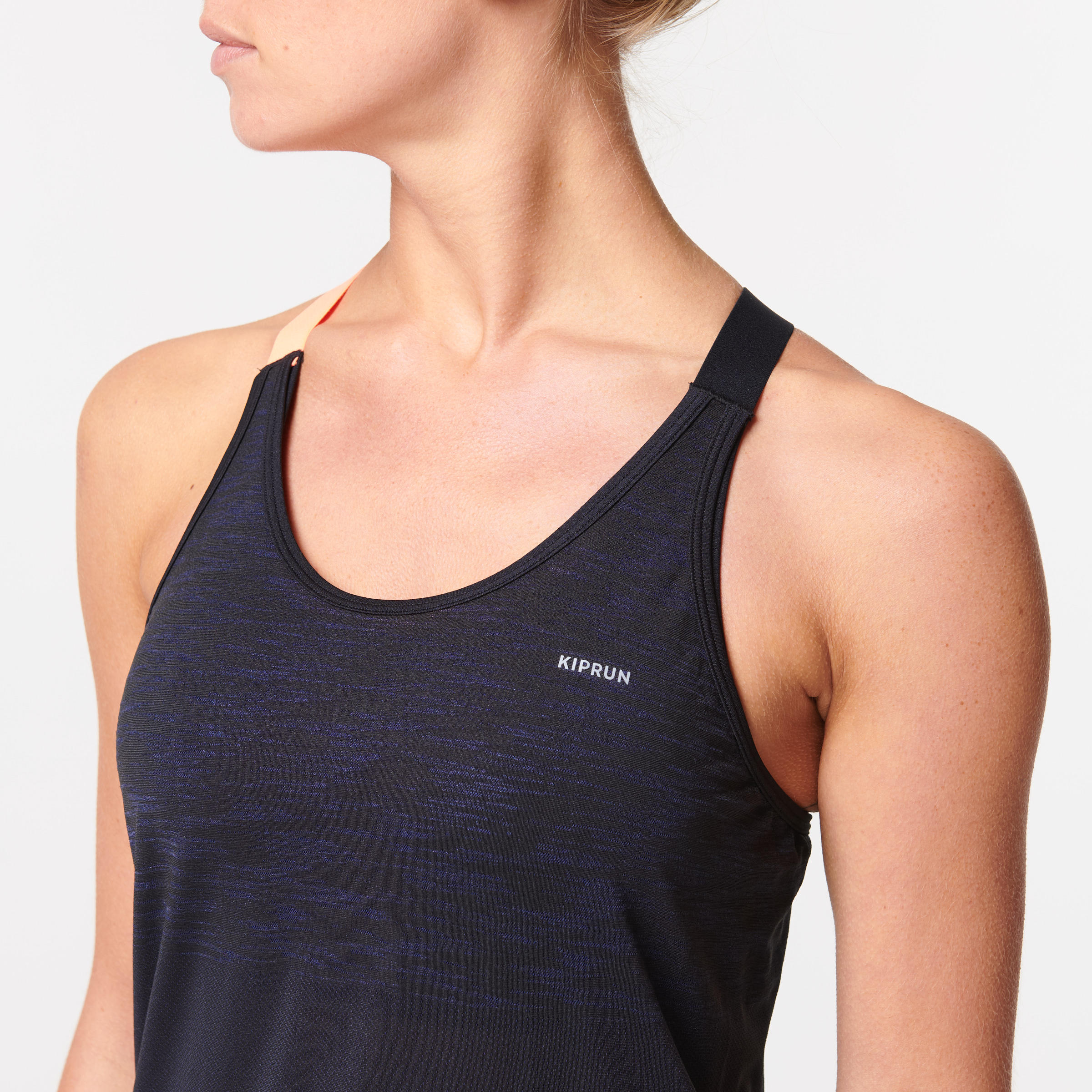 KIPRUN CARE RUNNING TANK TOP WITH BUILT-IN BRA - BLACK 4/8