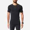 KIPRUN SKINCARE MEN'S BREATHABLE RUNNING T-SHIRT - BLACK