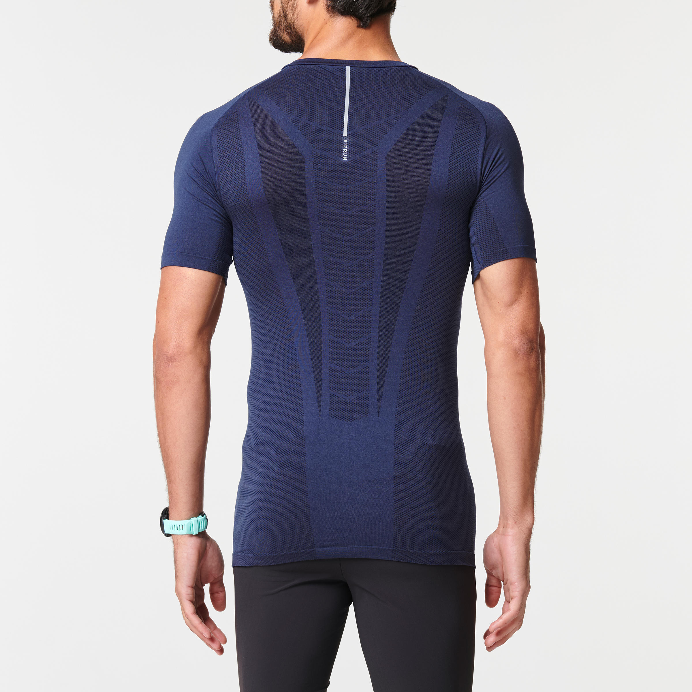 KIPRUN SKINCARE MEN'S BREATHABLE RUNNING T-SHIRT - BLUE 9/9