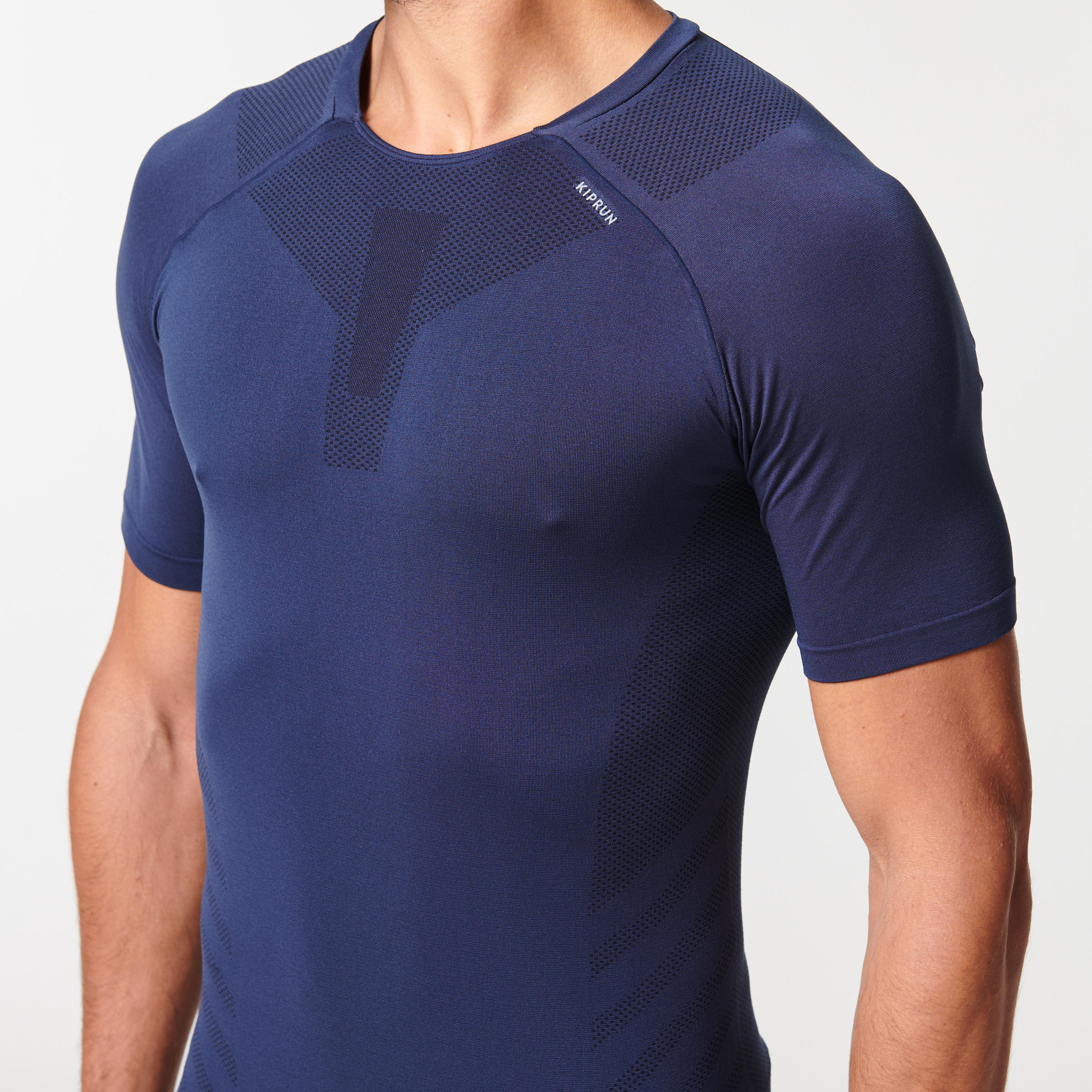 KIPRUN SKINCARE MEN'S BREATHABLE RUNNING T-SHIRT - BLUE 5/9