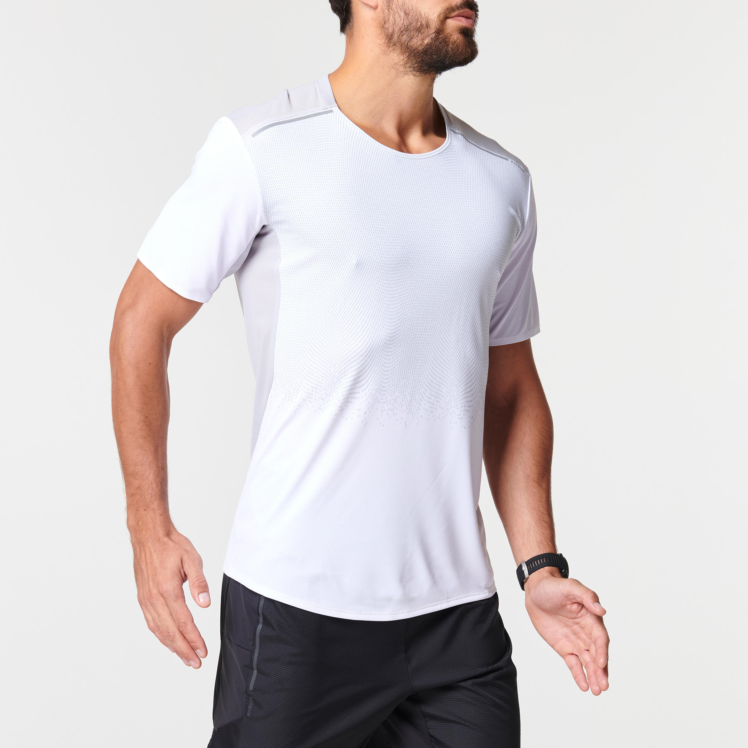 Didoo pour Homme Manche Complet Compression Couches de Base Haut Athlétisme Coupe Étroite Entrainement Fitness Long T-Shirts pour Vêtements de Sport 