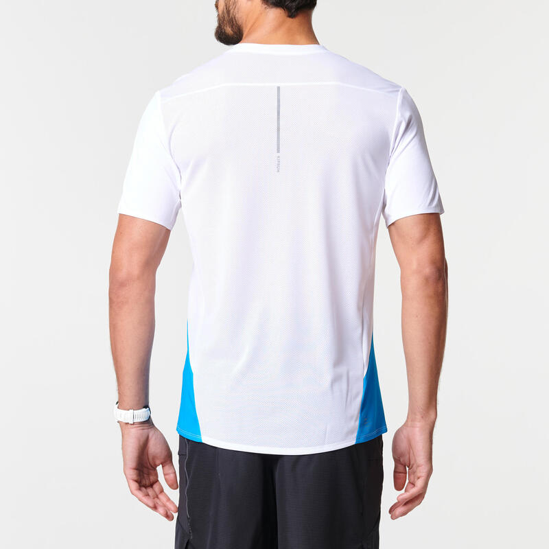 Tricou Alergare KIPRUN LIGHT DECATHLON Albastru Bărbați
