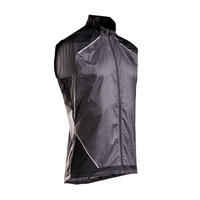 KIPRUN LIGHT MEN'S RUNNING JACKET SLEEVELESS - BLACK