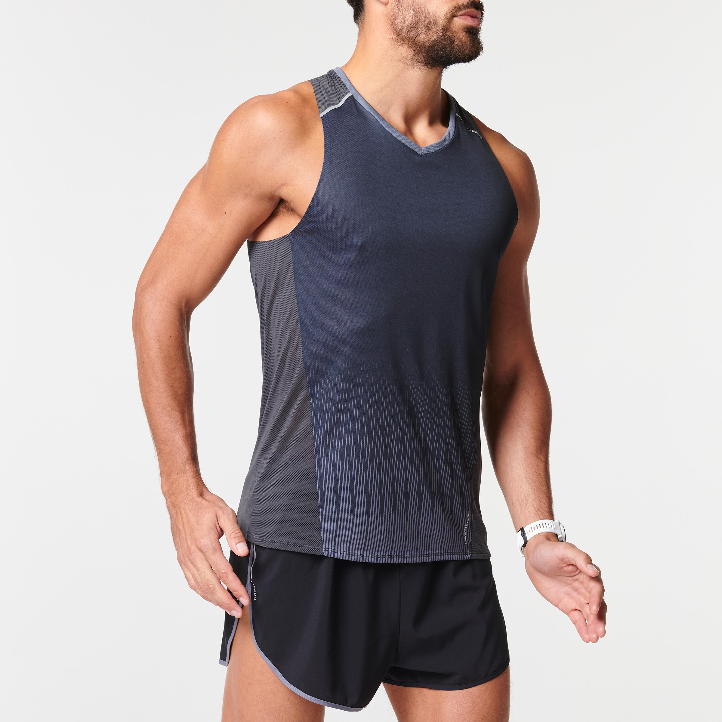 camiseta tirantes running hombre decathlon