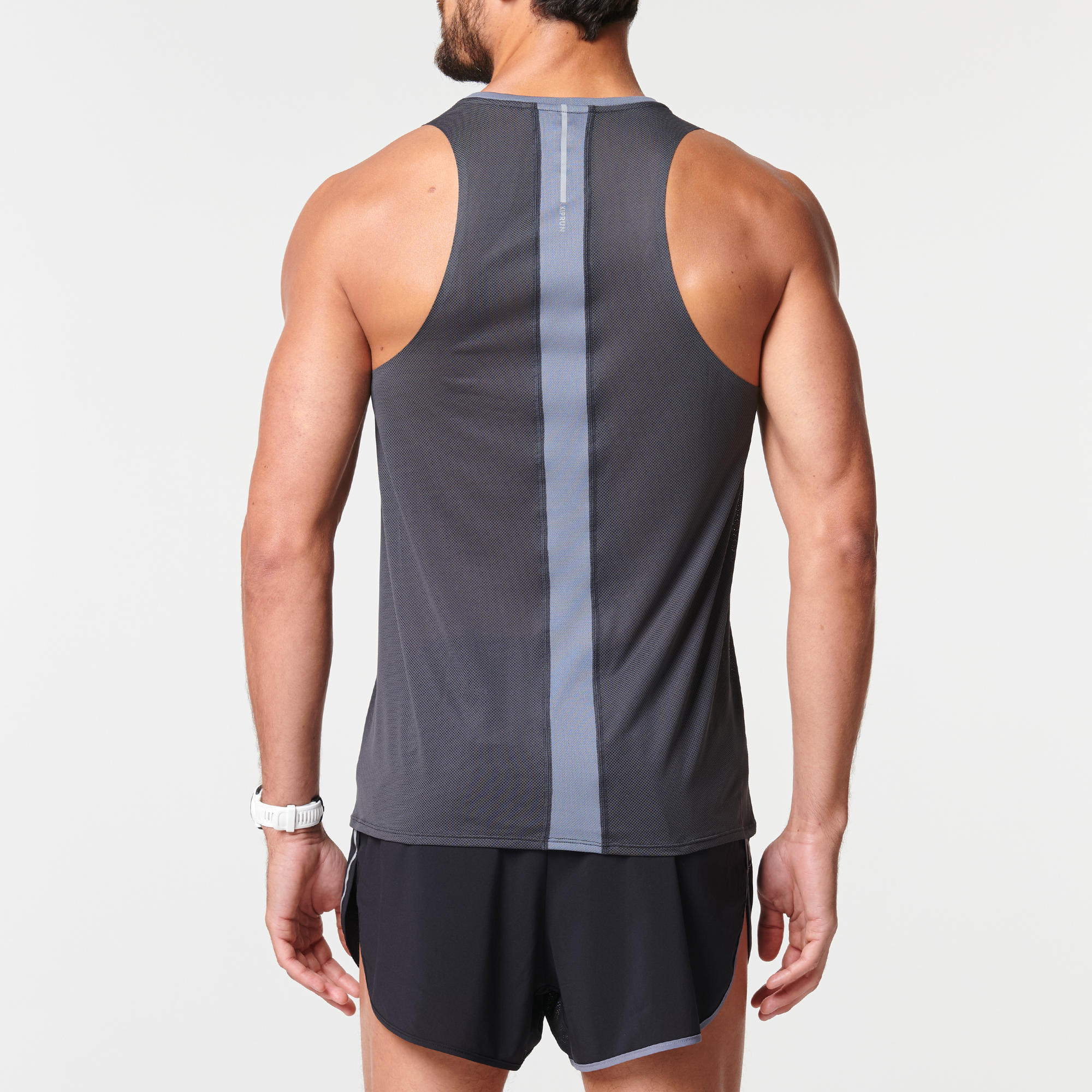 camiseta tirantes running hombre decathlon