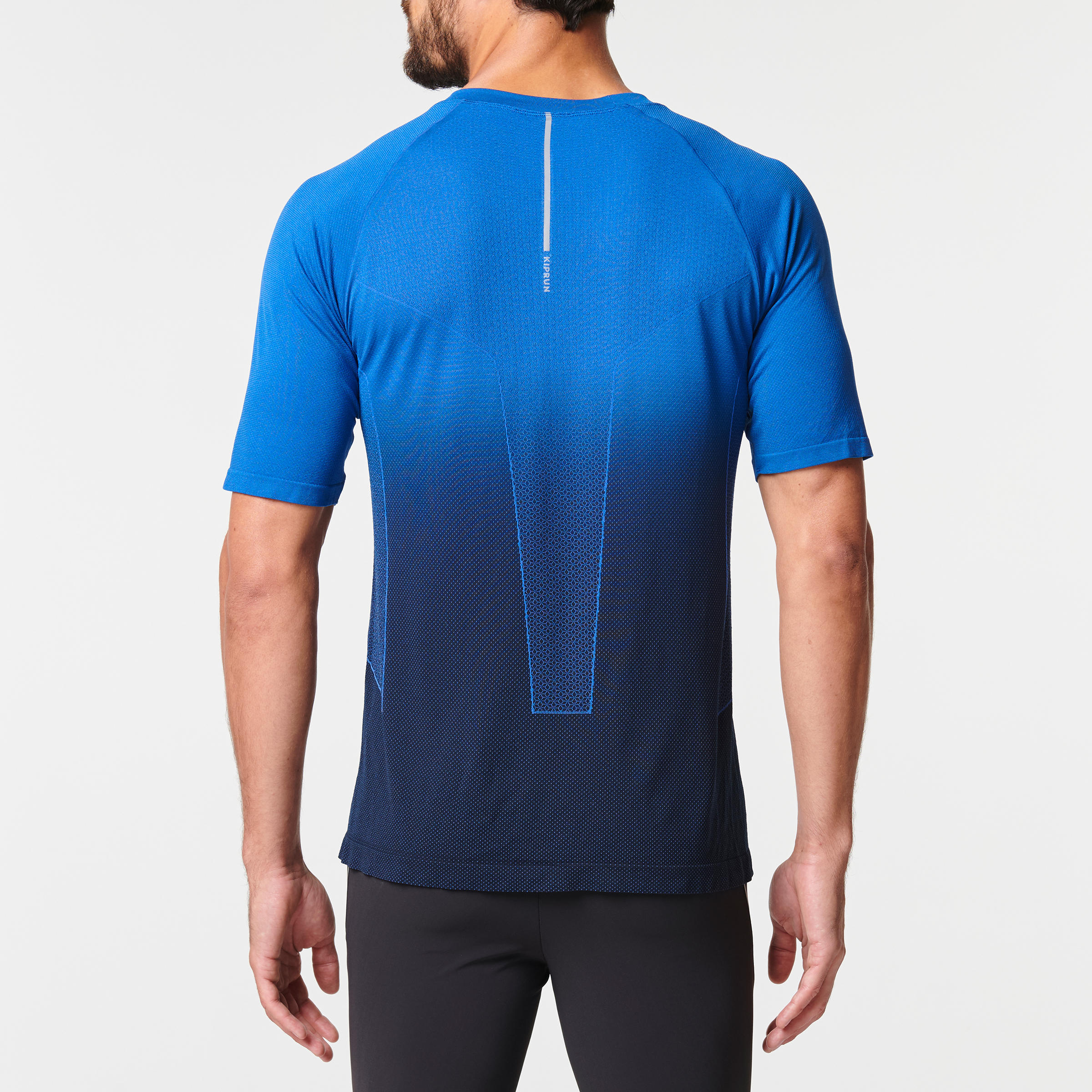 KIPRUN CARE MEN'S RUNNING T-SHIRT - BLUE