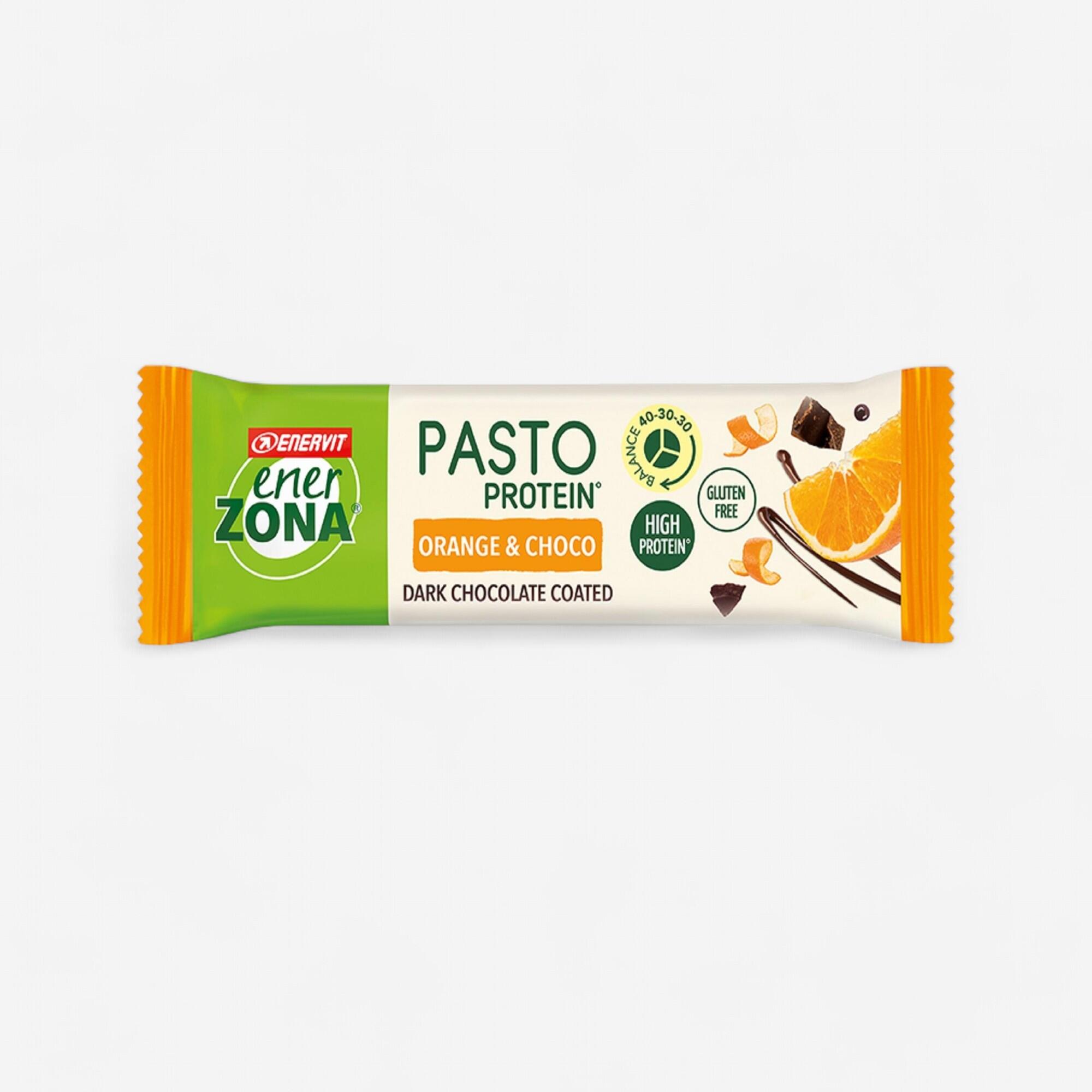 BARRETTA PROTEICA ENERVIT NUTRITION BAR EASY LUNCH ORANGE&CHOCO GLUTEN FREE 58G 1/1