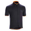 Radtrikot kurzarm Herren GRVL900 Merino schwarz