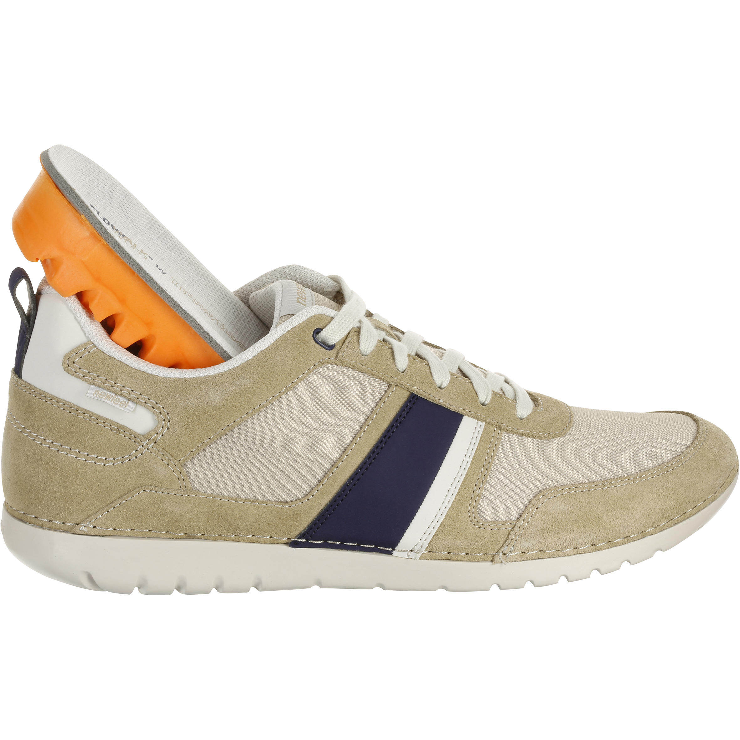 Flow SPW men's active walking shoes beige/blue 8/12