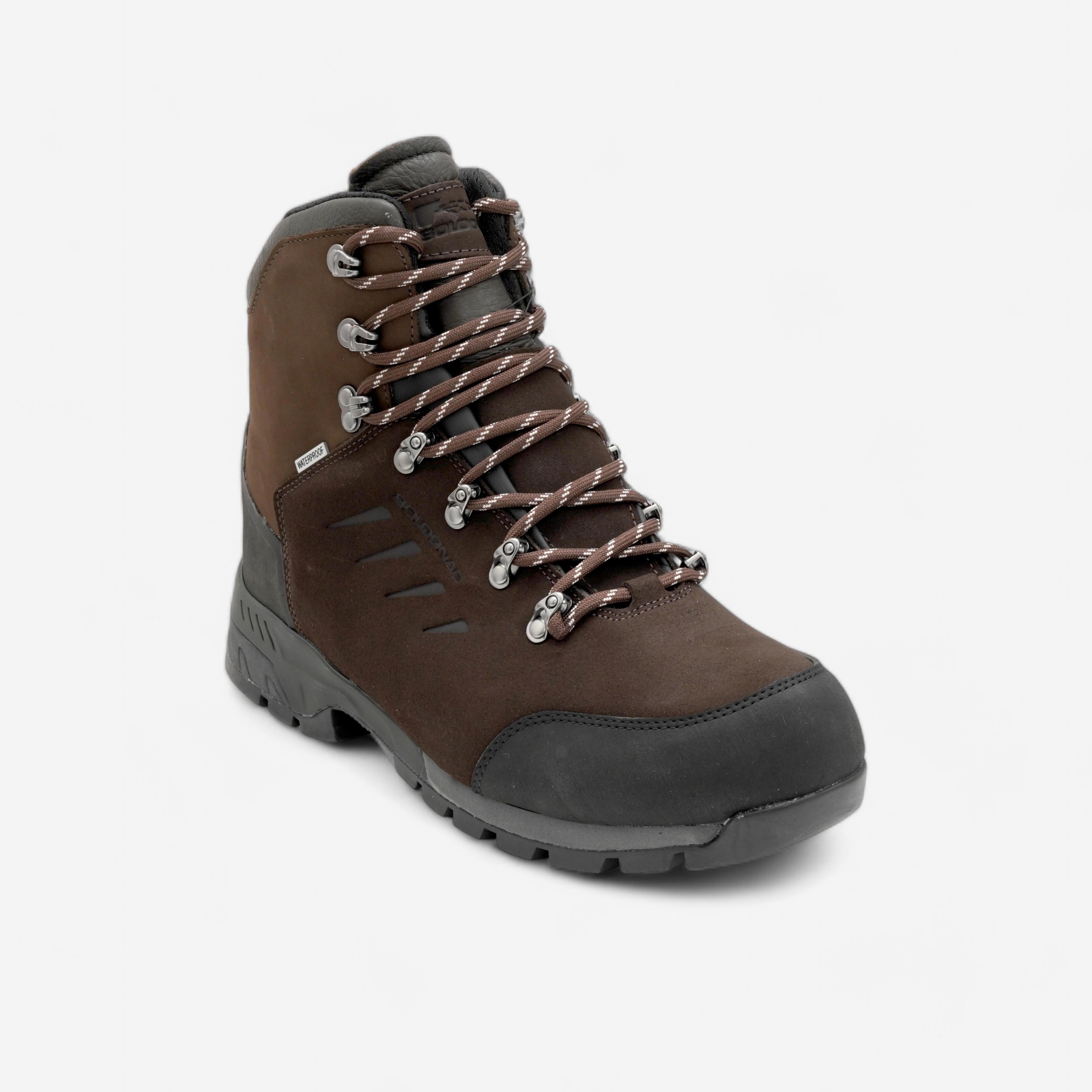 RENFORT 520 waterproof brown hunting boots