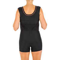 Women's one-piece swimsuit Una black