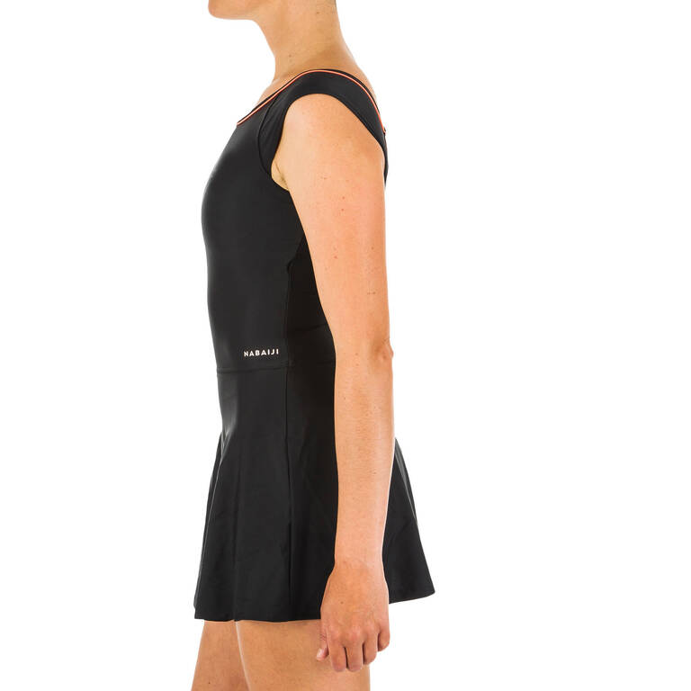 Women's one-piece swimsuit Una black