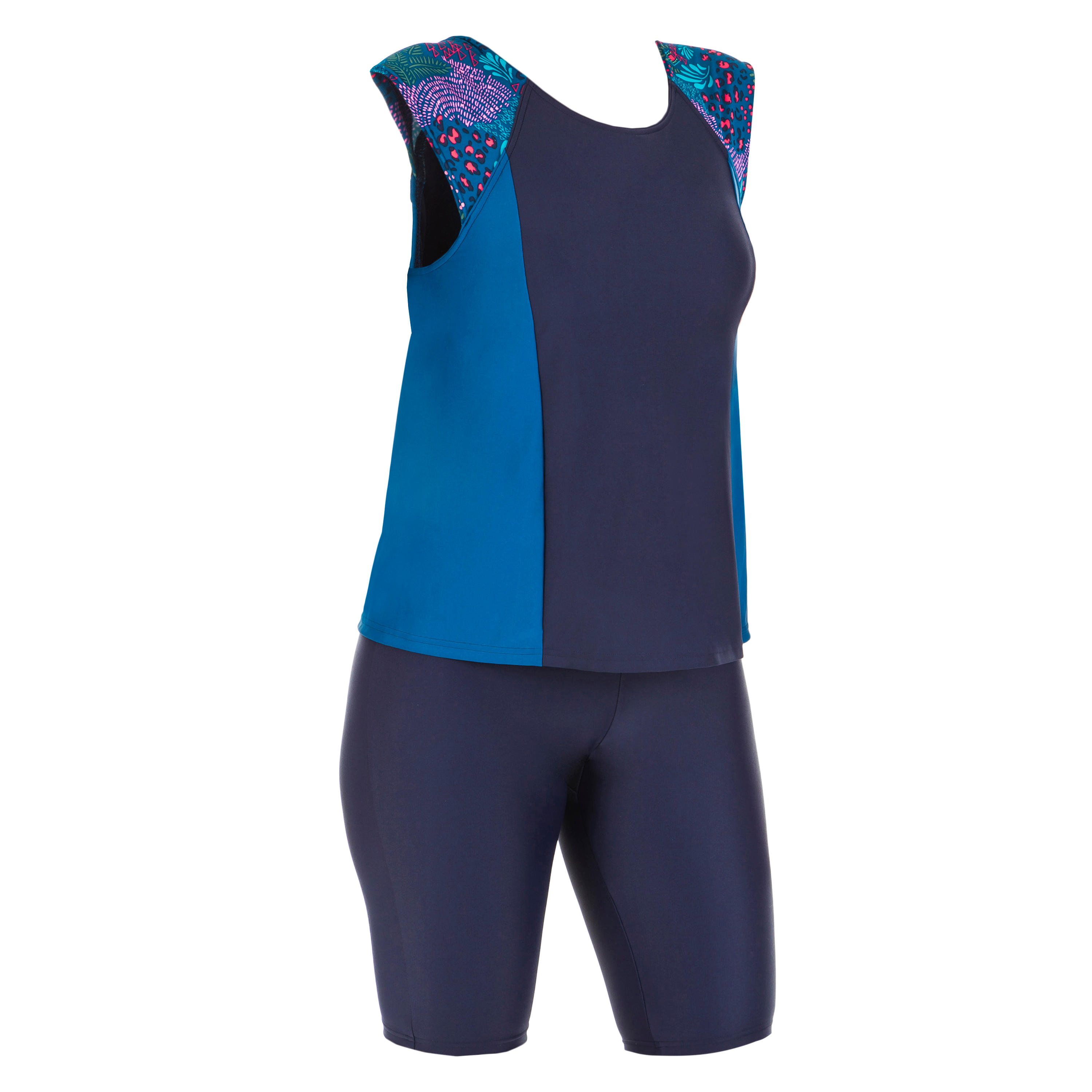 

Swimming Tankini Swimsuit Una - All Canop Blue -  By NABAIJI | Decathlon