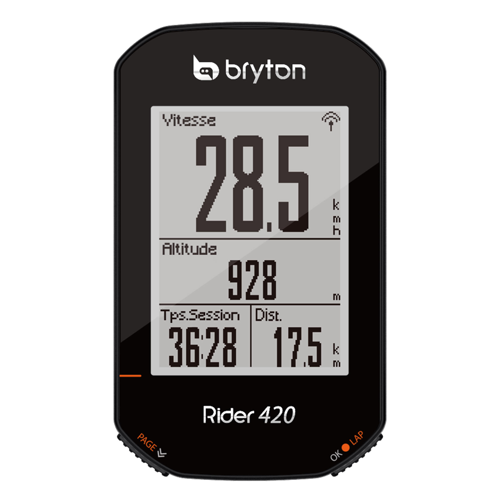 BRYTON PRODUCTO OCASIÓN: GPS PARA BICICLETA BRYTON RIDER 420 CUENTAKILÓMETROS TRACKS