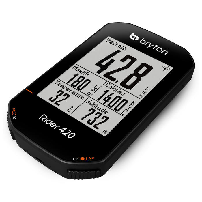 COMPTEUR VELO GPS BRYTON RIDER 420 Bryton Decathlon