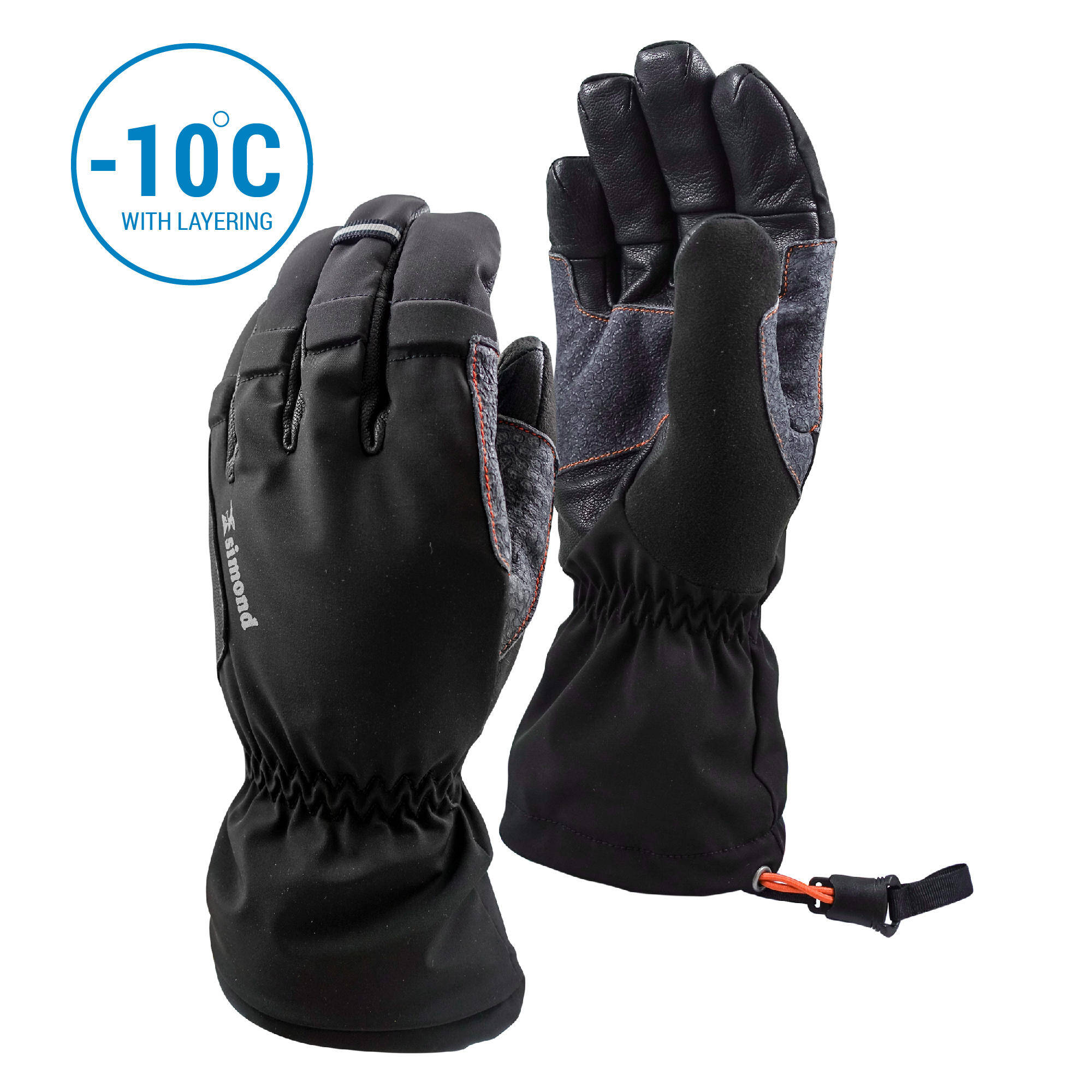 WATERPROOF WARM GLOVES - SIMOND CASCADE LIGHT -  1