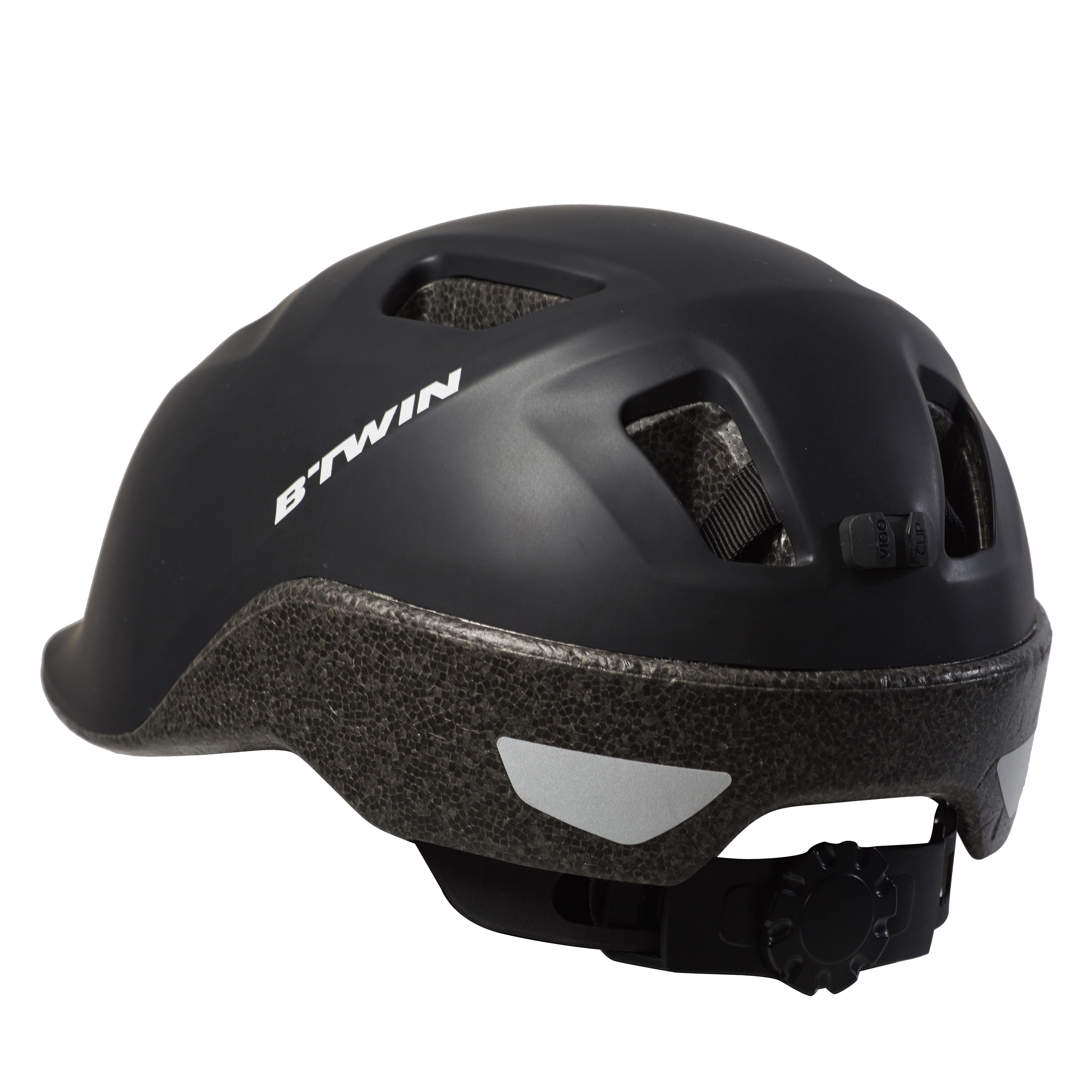 City Bike Helmet - 100 Black - BTWIN