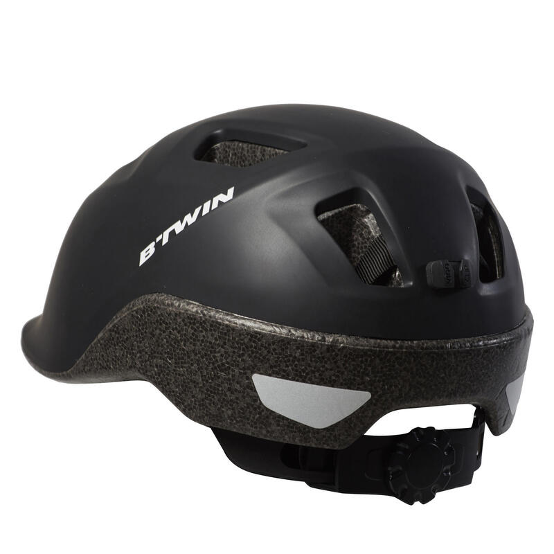 Casco bicicleta urbana adulto 100 negro