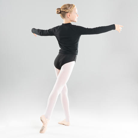 Cache Coeur Danse Classique Noir Fille Domyos By Decathlon