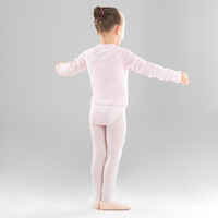 Girls' Ballet Wrap-Over Top - Pink