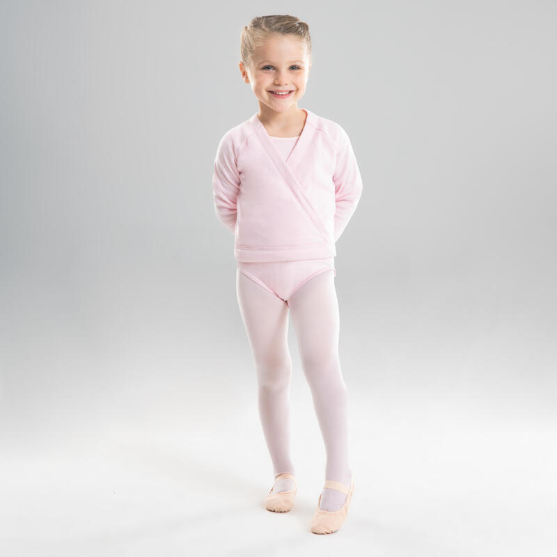 Molesto Ese Composición Chaqueta cruzada Ballet Niña Starever | Decathlon