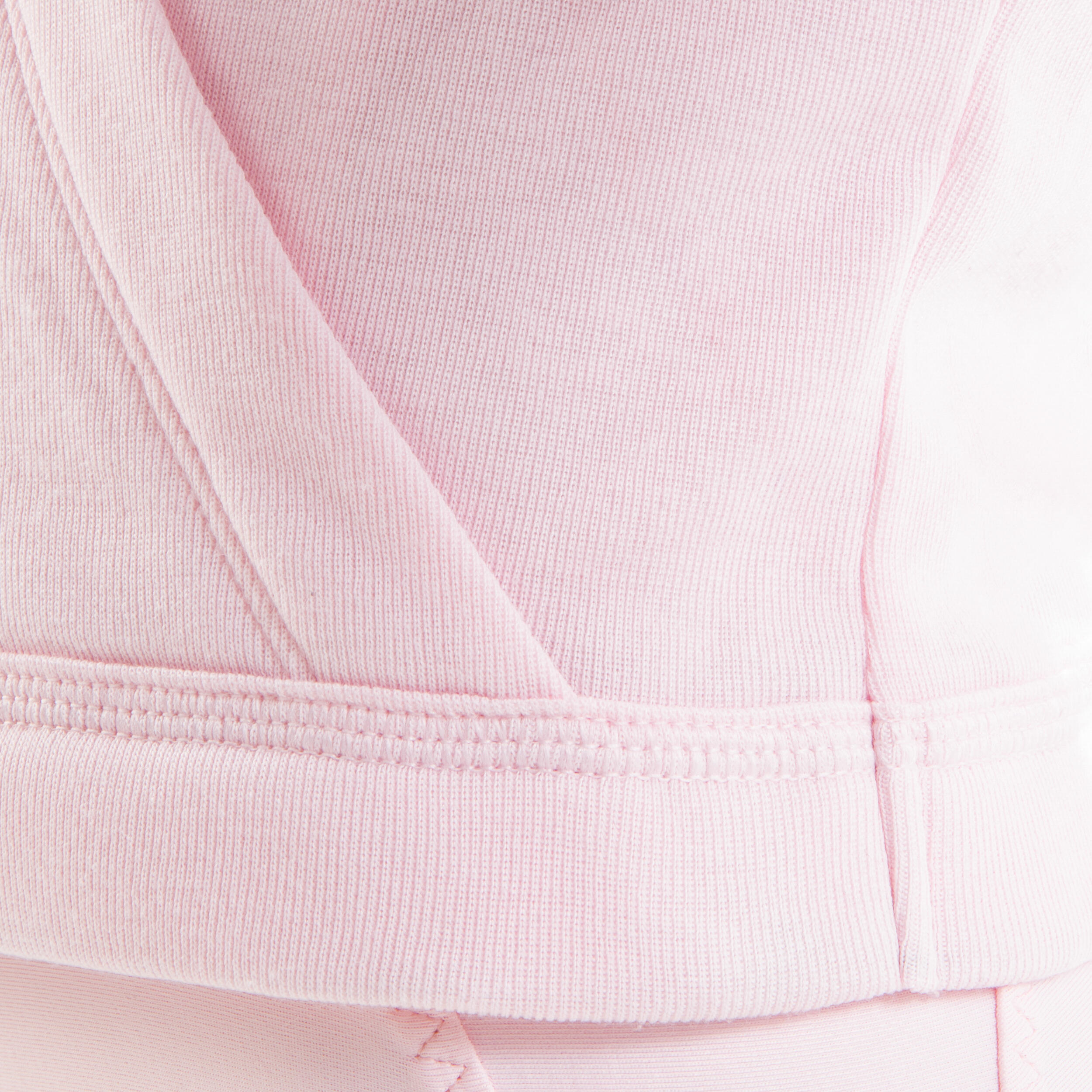 pink ballet wrap top