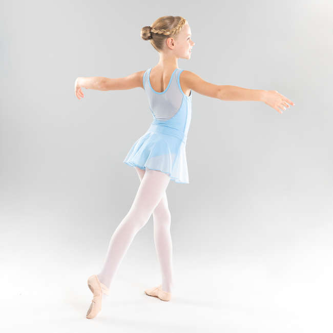 Gonnellino Danza Bambina In Chiffon E Tulle - Per Danza Classica, Ventre O Latino, Regolabile