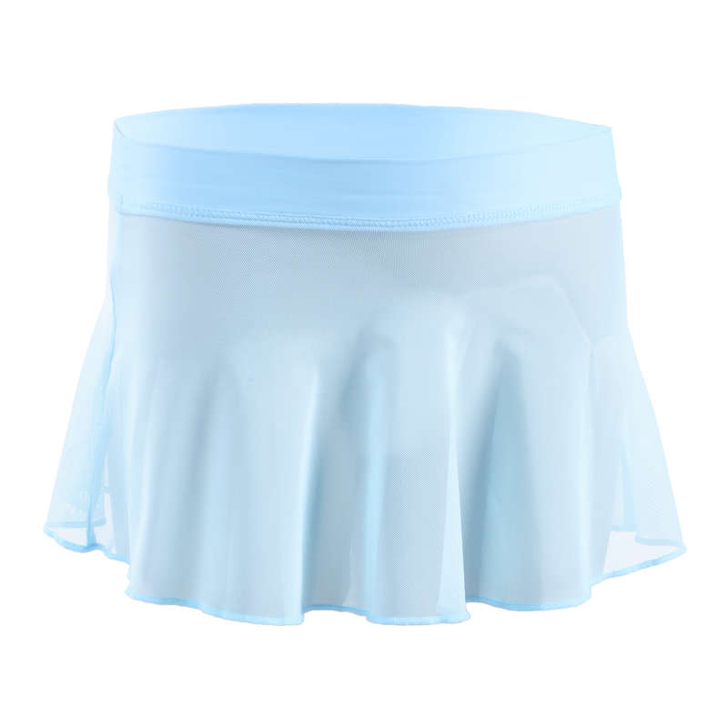 DOMYOS Girls' Voile Ballet Skirt - Sky Blue | Decathlon