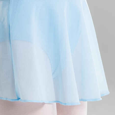 Girls' Voile Ballet Skirt - Sky Blue