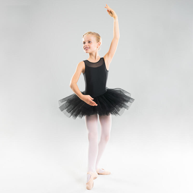 Dívčí baletní Tutu sukně černá